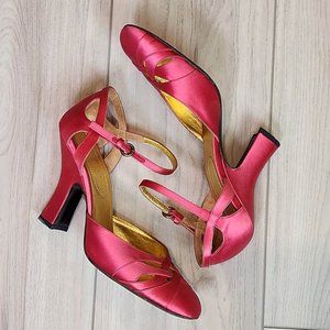 Miu Miu Hot Pink Heels Sz 38.5